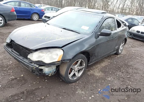 2002 Acura Rsx из США, поврежденный, VIN JH4DC54842C018376